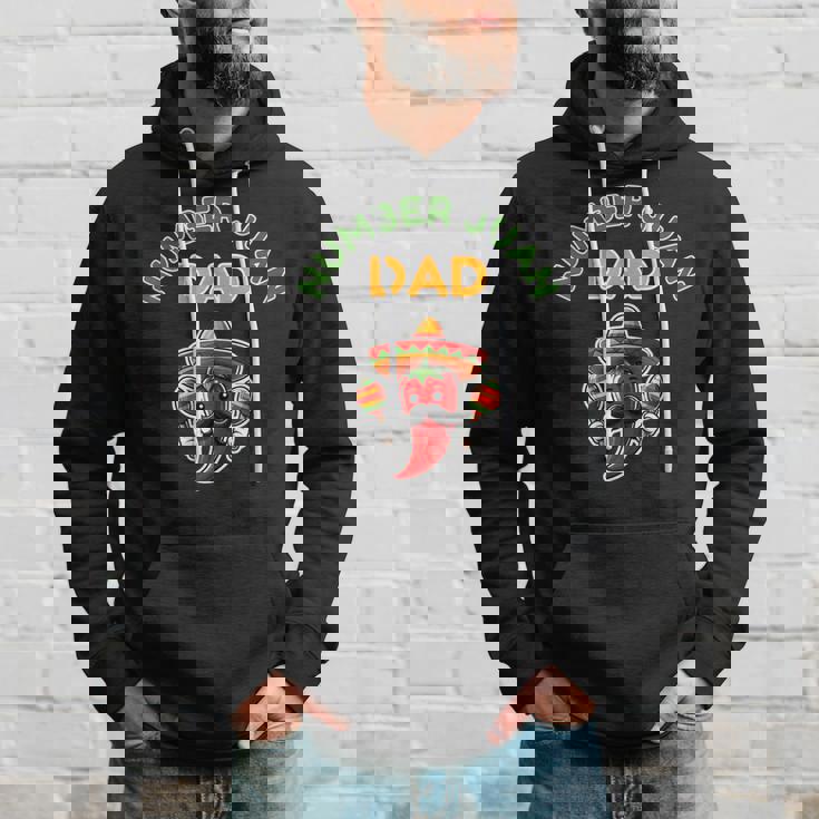 Number One Dad Mexican Fathers Day Padre Juan Men Hoodie Gifts for Him