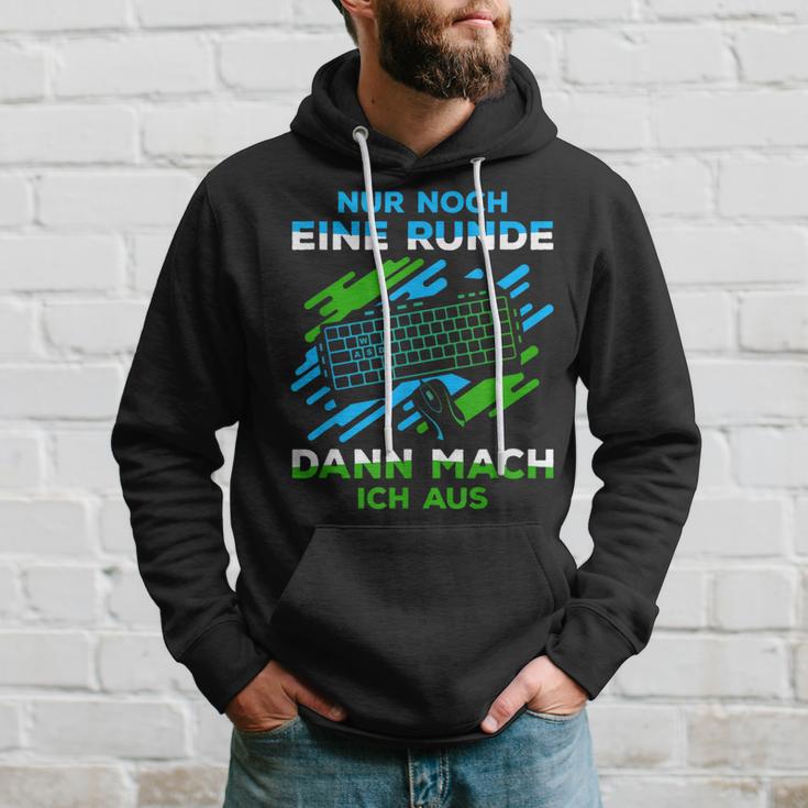 Nur Noch Eine Runde Gaming Gamer S Hoodie Geschenke für Ihn