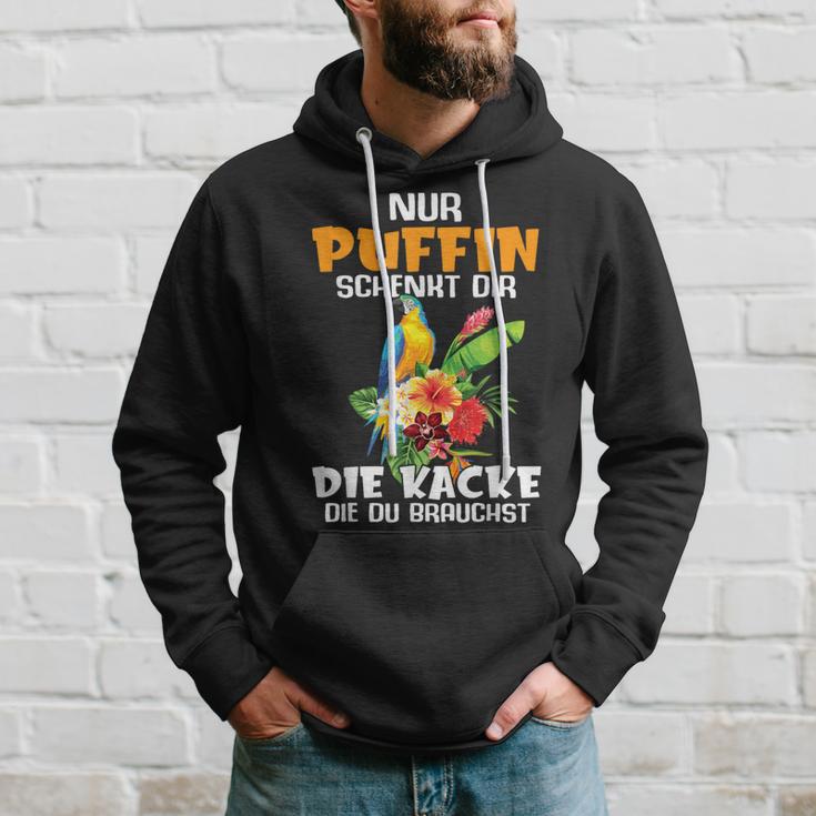 Nur Puffin Schenkt Dir Die Kacke Die Du Brauchst Hoodie Geschenke für Ihn