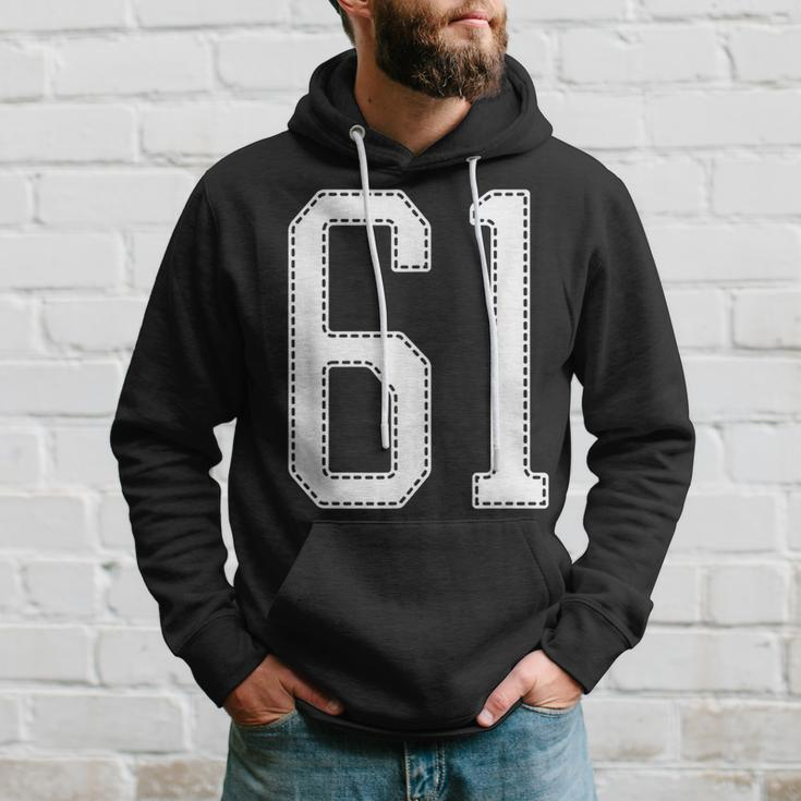 Official Team League 61 Jersey Number 61 Sports Jersey Hoodie Gifts for Him