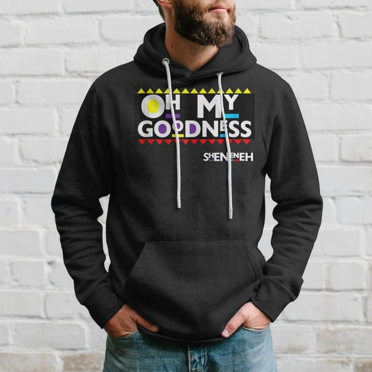 Oh My Goodness 90'S Black Sitcom Lover Urban Clothing Hoodie Gifts for Him
