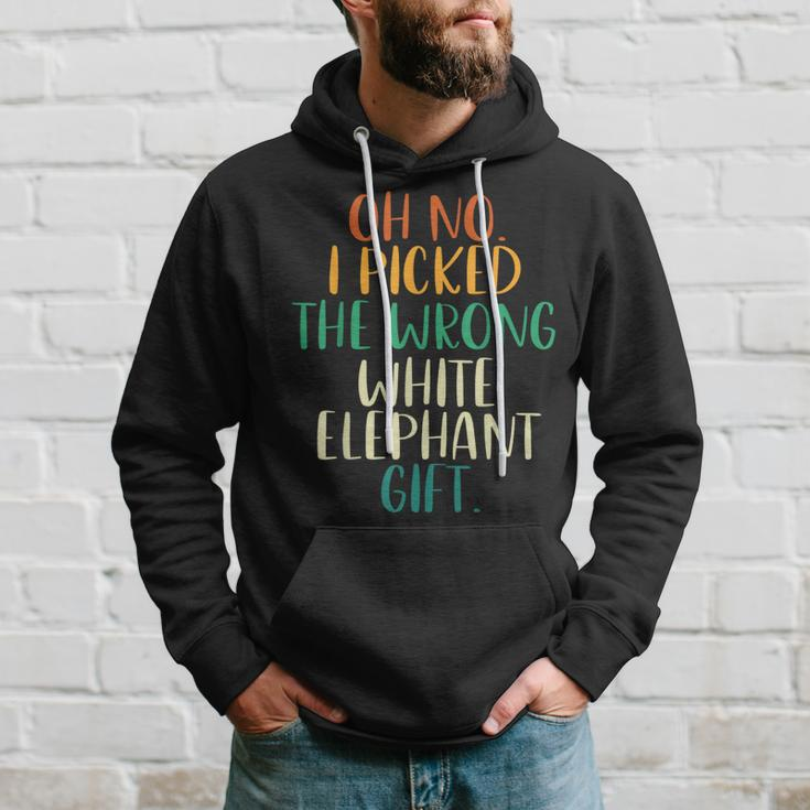 Oh No I Picked The Wrong White Elephant Hoodie Gifts for Him