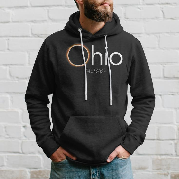 Ohio Total Solar Eclipse 2024 Eclipse 40824 April 8 2024 Hoodie Gifts for Him