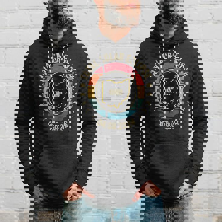 Ohio Total Solar Eclipse 2024 American Totality April 8 Hoodie Gifts for Him