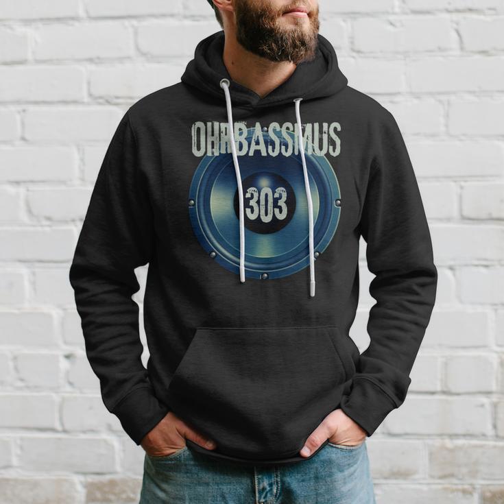 Ohrbassmus Du Liebst Techno Und Die 303 Long-Sleeved Hoodie Geschenke für Ihn