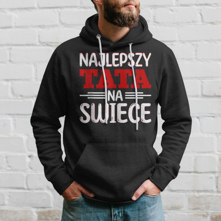 Ojciec Tataater Polska Polnischer Papa Spruch Geschenk Kapuzenpullover Geschenke für Ihn