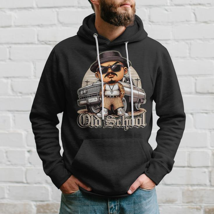 Old School Hip Hop Lowrider Chicano Cholo Low Rider Hoodie Gifts for Him