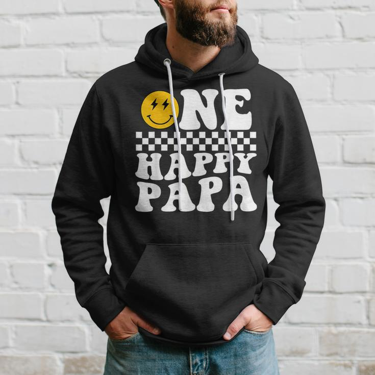 One Happy Dude 1St Birthday One Cool Papa Family Matching Hoodie Gifts for Him