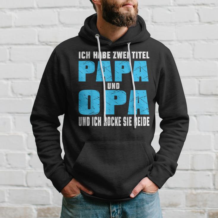 Opa Atertag Papa Spruch Grossvater Geschenk Kapuzenpullover Geschenke für Ihn