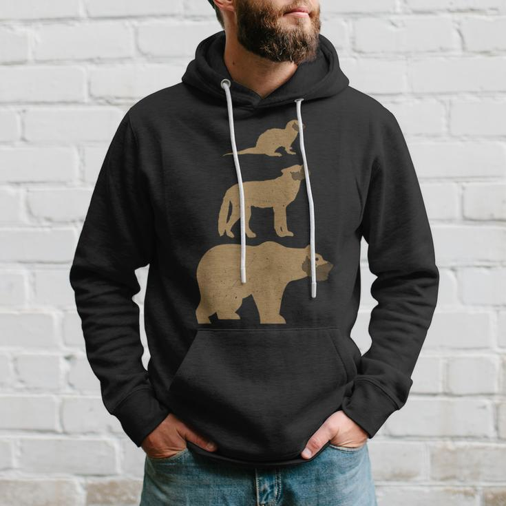 Otter Wolf Bear Gay Slang Lgbt Pride Hoodie Gifts for Him