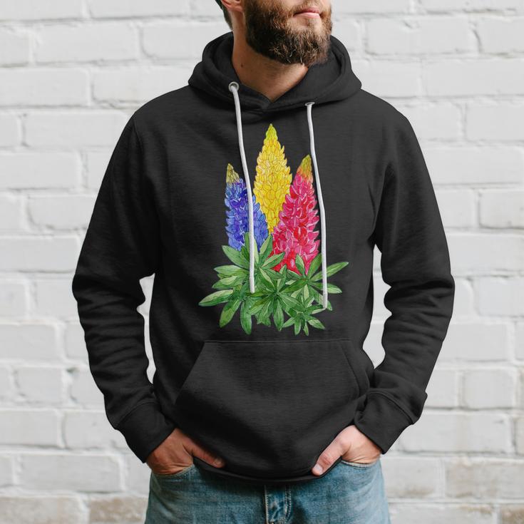 Pansexual Flowers Subtle Pan Queer Pride Month Lgbtq Hoodie Gifts for Him