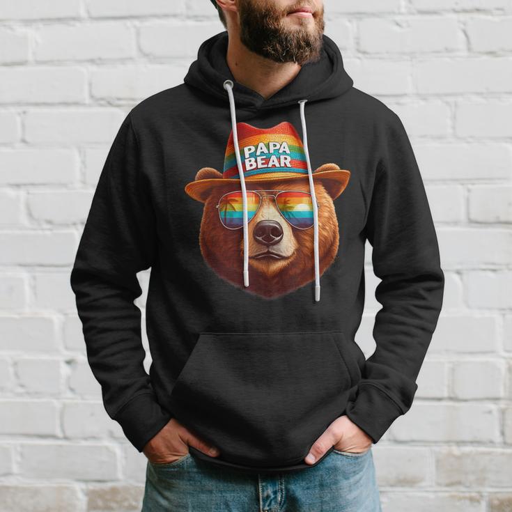 Papa Bear Papa Bearatertagsgeschenk Für Papa Spruch Lustig Kapuzenpullover Geschenke für Ihn