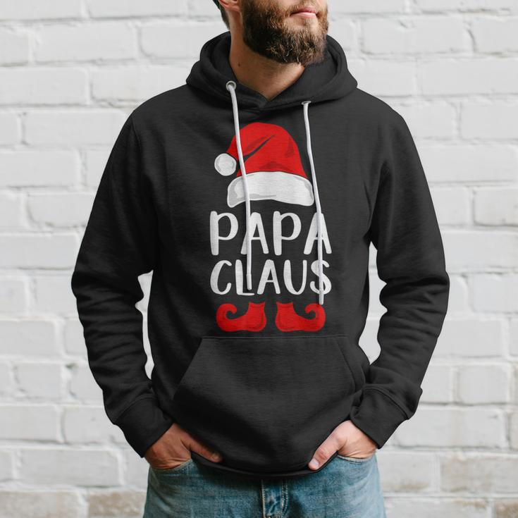 Papa Claus Grandpa Santa Claus Red Christmas Hat Hoodie Gifts for Him