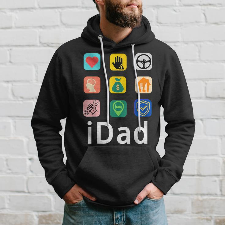 Papa I Dad Als Lustige Appatertag Kapuzenpullover Geschenke für Ihn