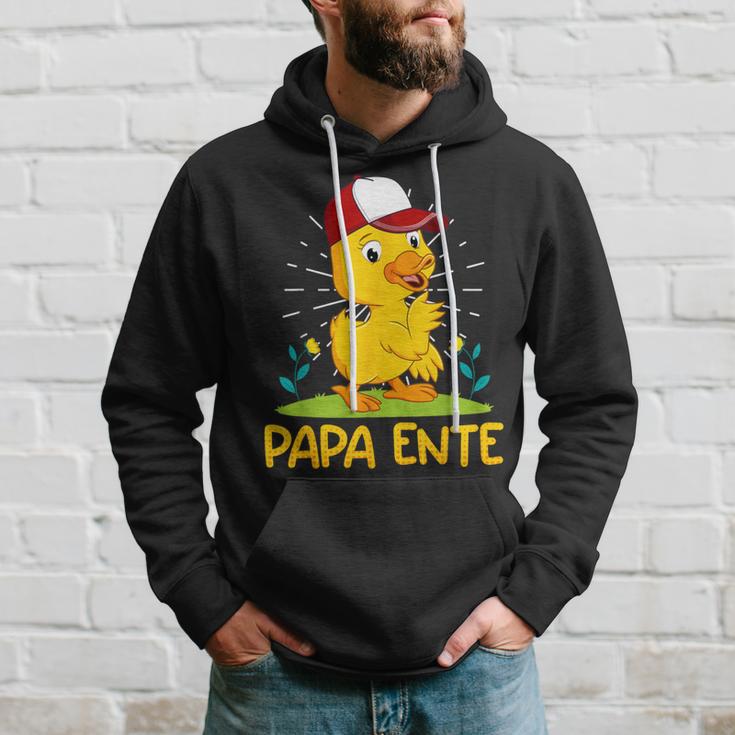 Papa Ente Entenliebhaber Männer Enten Kapuzenpullover Geschenke für Ihn