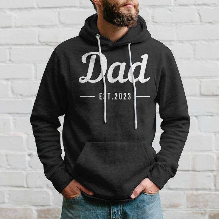 Papa Est 2023 Neues Papa Erstes Malatertag Lustiges Papa Kapuzenpullover Geschenke für Ihn