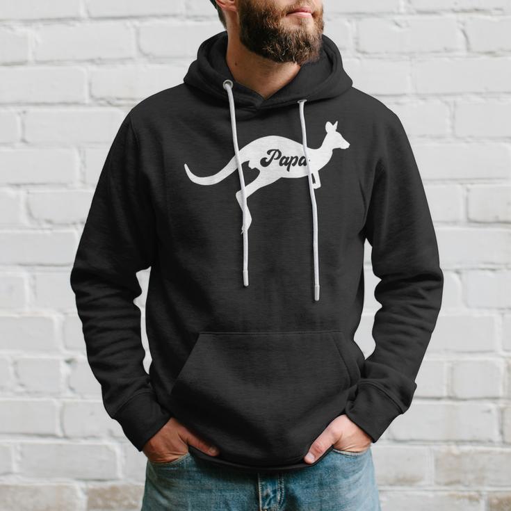 Papa Kangaroo Dad Kangaroo Family Matching Hoodie Gifts for Him