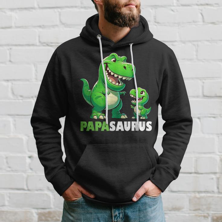 Papa Papasaurusatertagatertagsgeschenk Dino Papa Kapuzenpullover Geschenke für Ihn