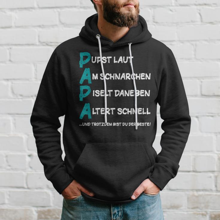 Papa Trotzdem Bist Du Der Beste Father's Day Hoodie Geschenke für Ihn