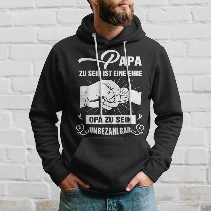 Papa Zu Sein Ist Eine Ehreopa Zu Sein Unzahlbar Kapuzenpullover Geschenke für Ihn