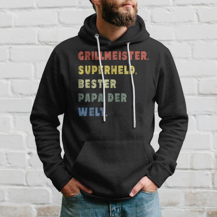 Papaater Grillmeister Kapuzenpullover Geschenke für Ihn