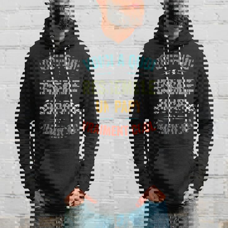Papi Papy Grand-Père Cadeau Pour Papy Sweat à capuche Cadeaux pour lui