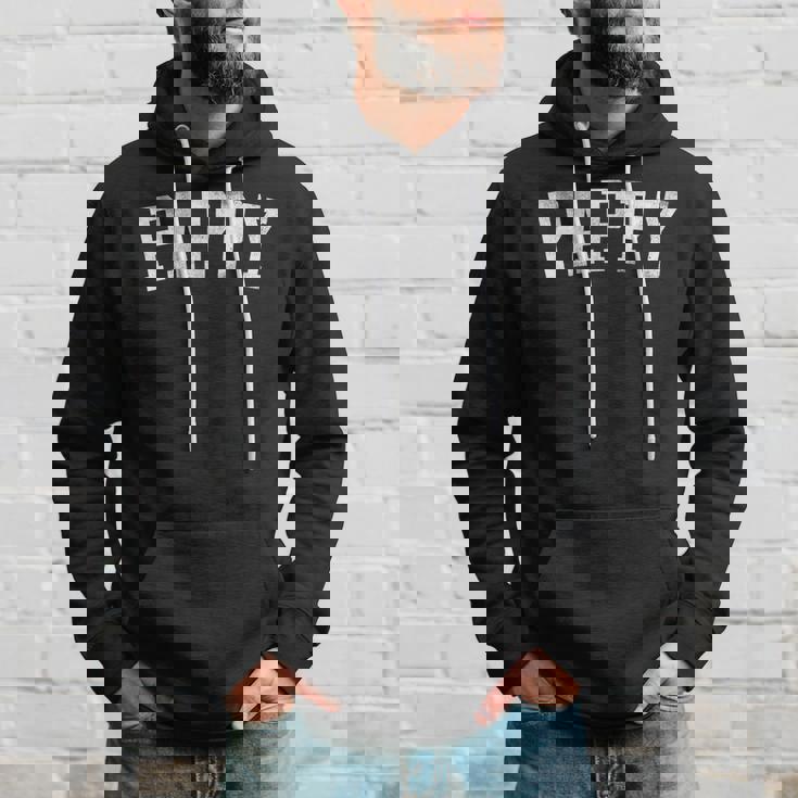 Pappy Classic Bold Font Father's Day Pappy Hoodie Gifts for Him