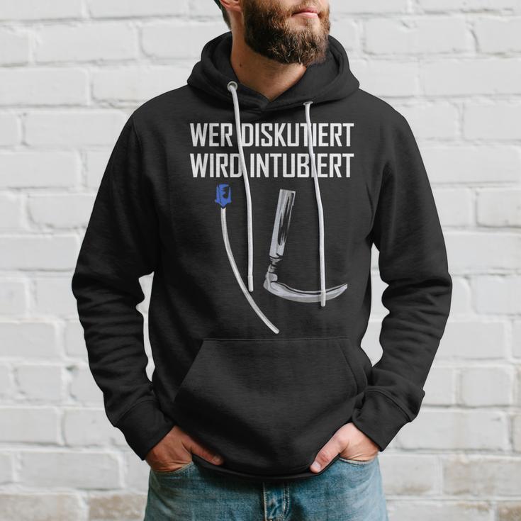 Paramedic Wer Diskuiert Wird Intubiert Paramedic S Hoodie Geschenke für Ihn