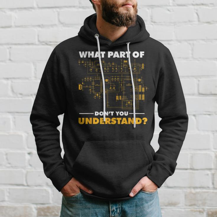 What Part Of Don't You Understand Electrical Electricians Hoodie Gifts for Him