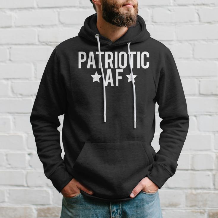 Patriotic Af July 4Th Meme Celebrate America Usa Hoodie Gifts for Him