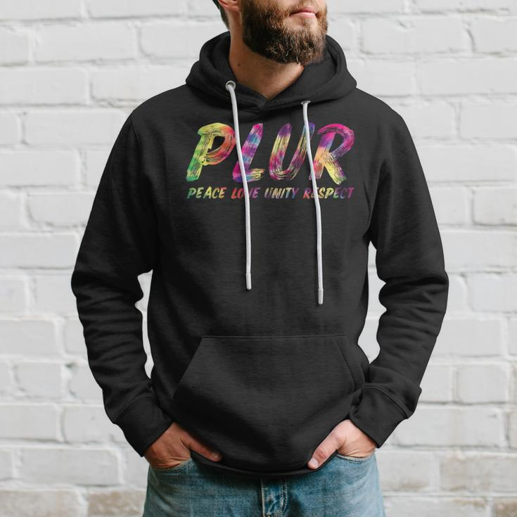 Peace Love Unity Respect Plur Rave Music Festival Hoodie Gifts for Him