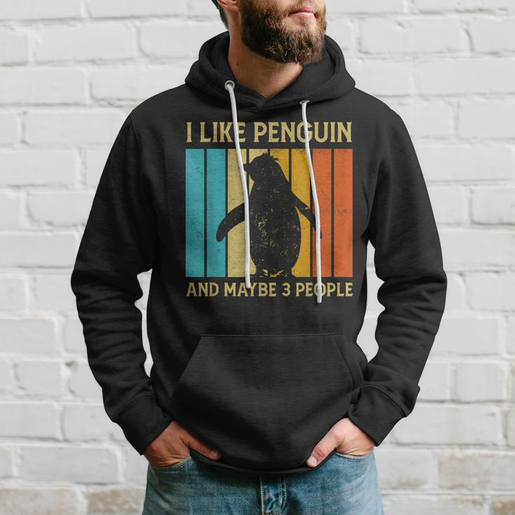 I Like Penguins And Maybe 3 People Penguin Lovers Hoodie Gifts for Him