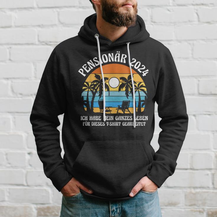 Pensionär 2024 Farewell Pensioner Hoodie Geschenke für Ihn