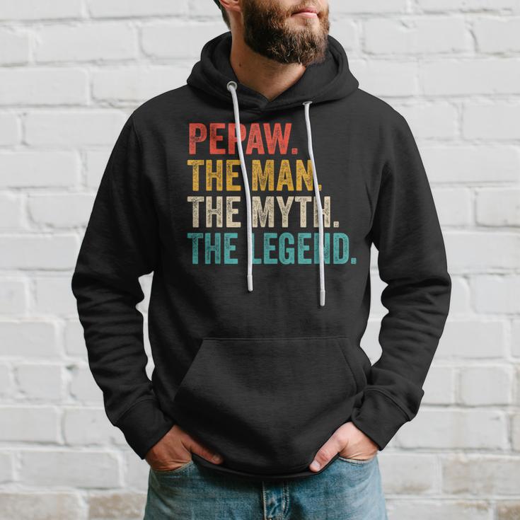 Pepaw Der Mann Der Mythos Die Legende Grandpaintage Hoodie Geschenke für Ihn