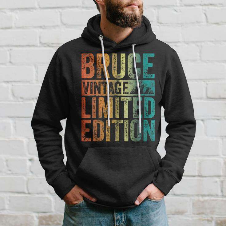 Personalized Name Bruce Vintage Limited Edition Hoodie Gifts for Him