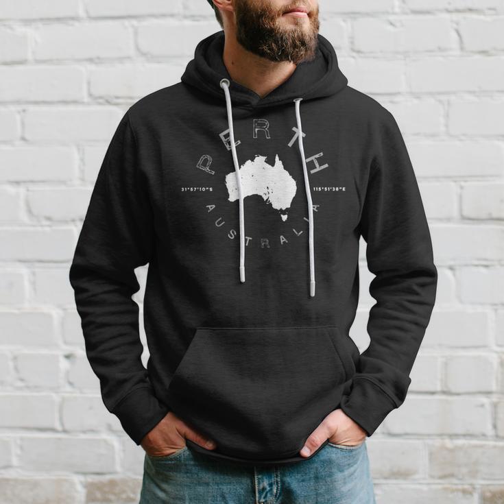 Perth Australia Retro Vintage Graphic Hoodie Gifts for Him