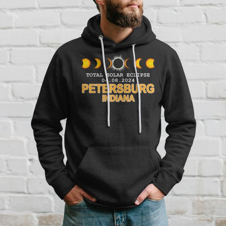 Petersburg Indiana Total Solar Eclipse 2024 Hoodie Gifts for Him