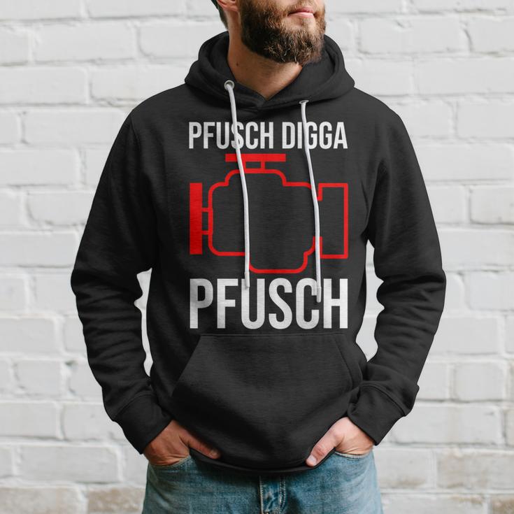 Pfusch Digga Pfusch Pfuscher Mkl Engine Control Light Hoodie Geschenke für Ihn