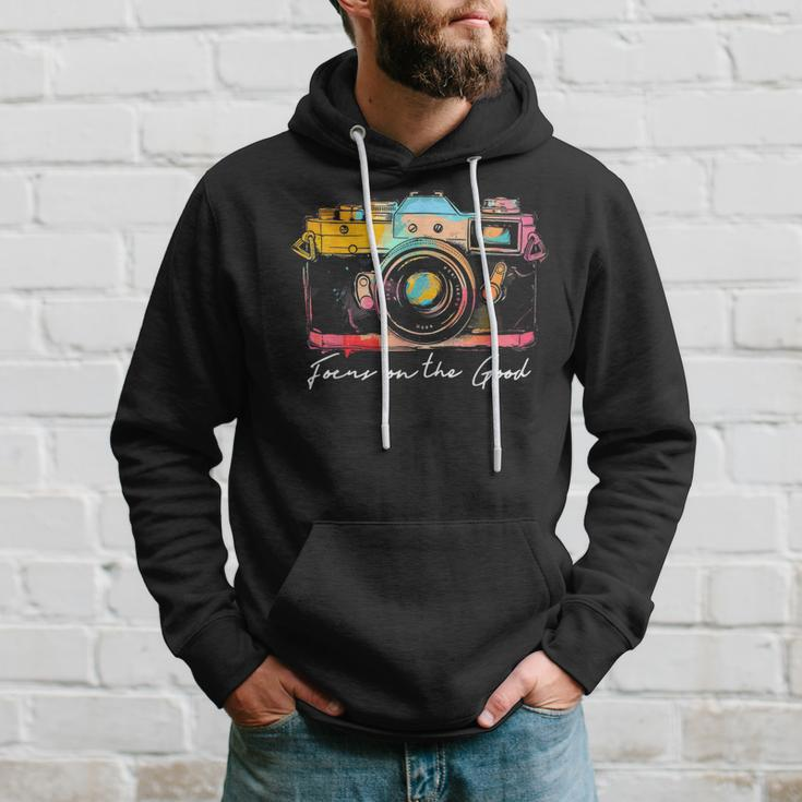 Photographer Focus On The Good Camera Vintage Photography Hoodie Gifts for Him