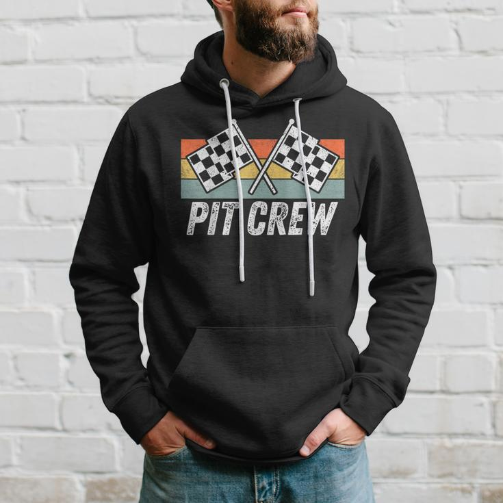 Pit Crew Costume For Race Car Parties Vintage Hoodie Gifts for Him