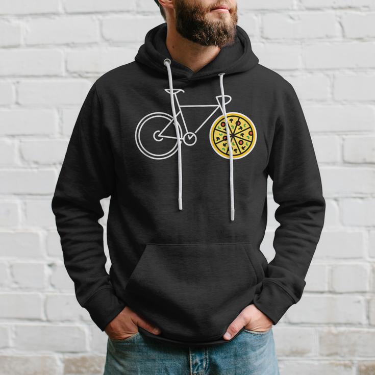 Pizza Fahrrad Radsport Fahrradfahren Fahrradtour Hoodie Geschenke für Ihn