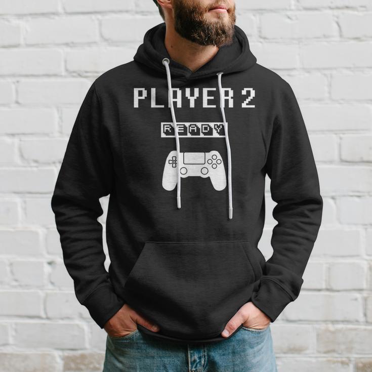 Player 1 Player 2 Ready Player Ps Game 5 Dad Day Brother Hoodie Gifts for Him