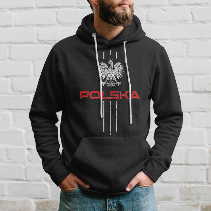 Poland Polska Polski Eagle Kurwa Meme Warsaw City Hoodie Geschenke für Ihn