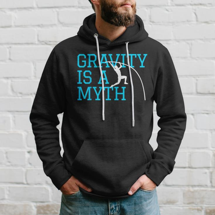 Pole Vaulting Gravity Is A Myth Pole Vault Hoodie Gifts for Him
