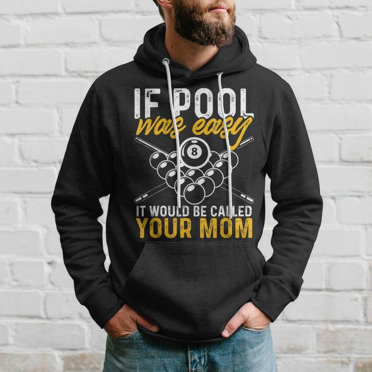 If Pool Was Easy Billiard Player Hoodie Gifts for Him