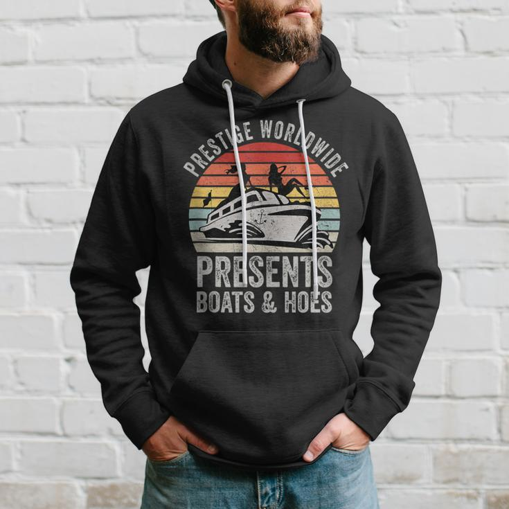 Prestige Worldwide Presents Boats And Hoes Party Boat Hoodie Gifts for Him