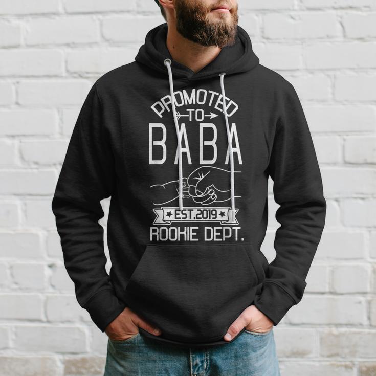 Promoted To Baba Albanian Dad Rookie 2019 Hoodie Gifts for Him