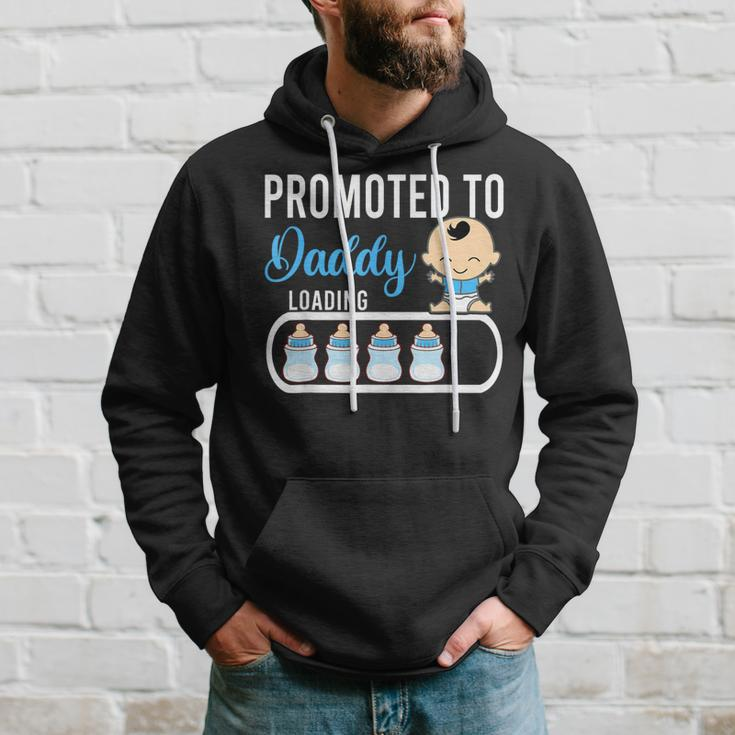 Promoted To Daddy Boy Pregnancy Announcement Dad Father Men Hoodie Gifts for Him