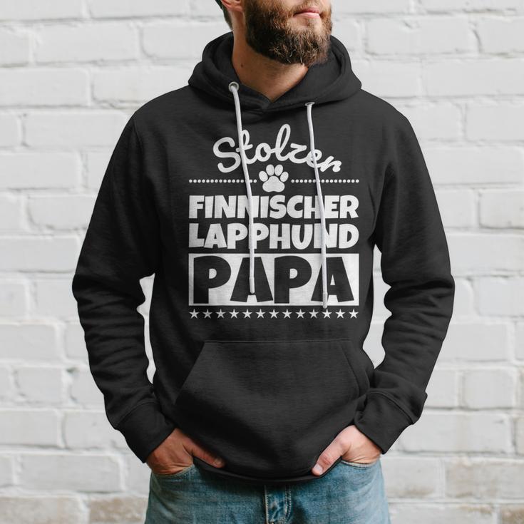 Proud Finnish Lapphund Dad Kapuzenpullover Geschenke für Ihn