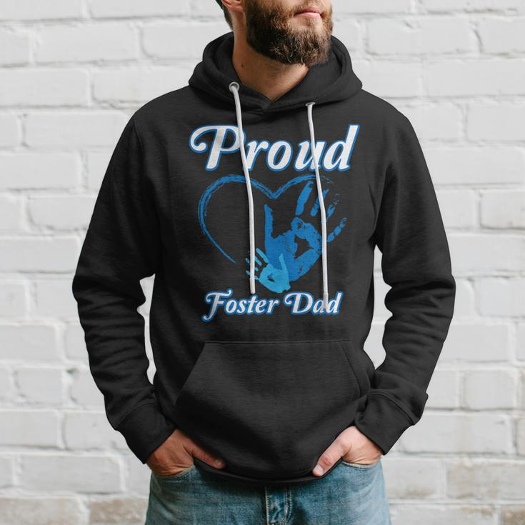 Proud Foster Dad Family National Foster Care Month Hoodie Gifts for Him